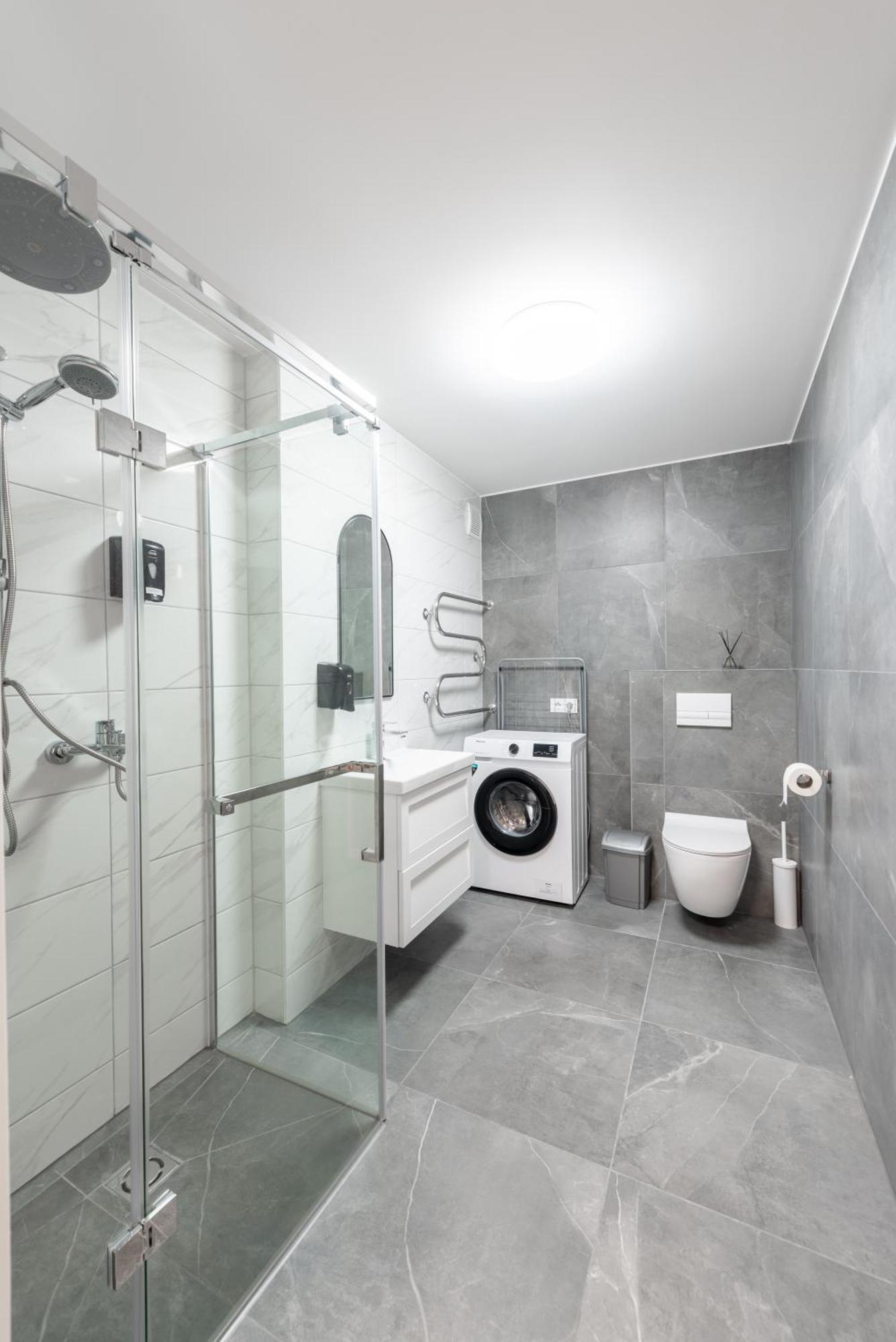 Stiklo Apartamentai Radviliskis Bagian luar foto