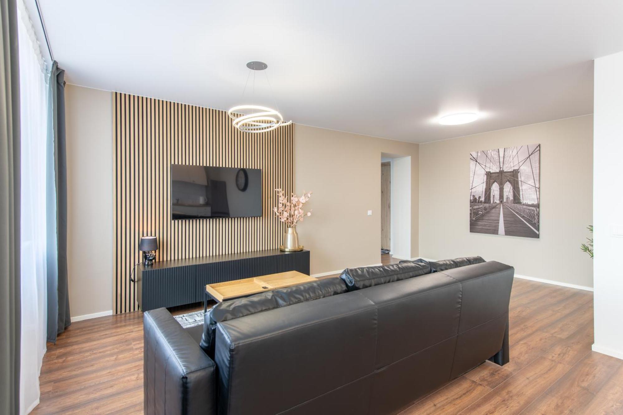 Stiklo Apartamentai Radviliskis Bagian luar foto