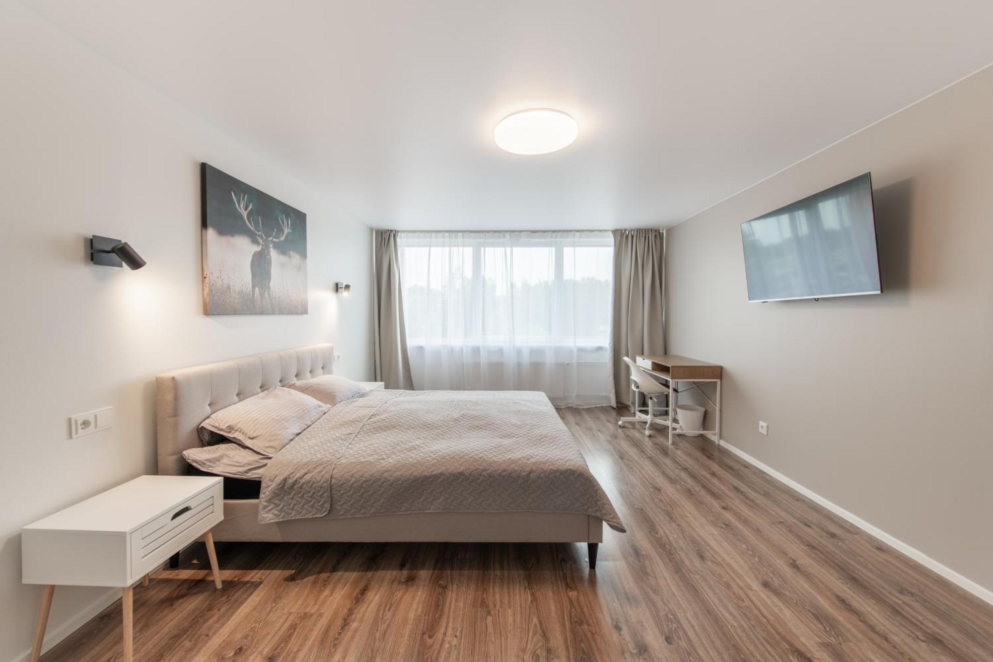 Stiklo Apartamentai Radviliskis Bagian luar foto